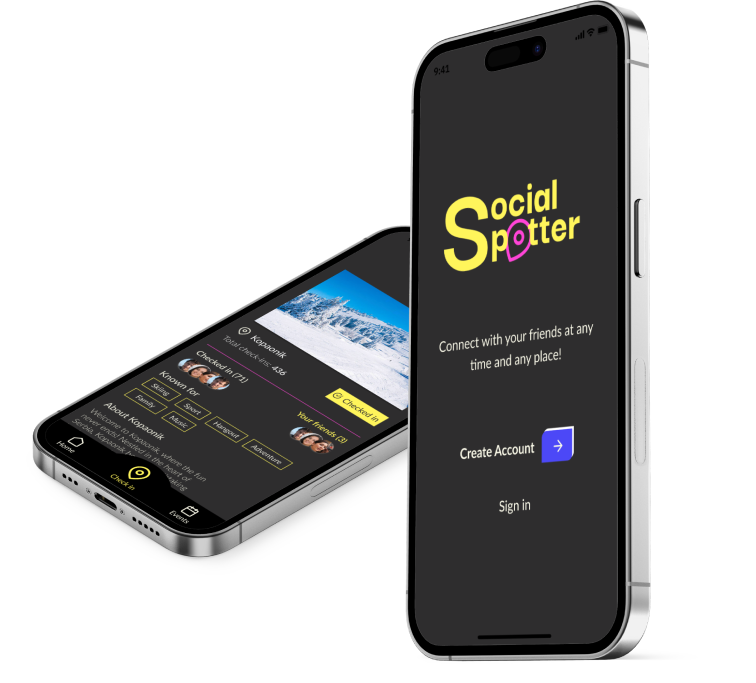 social spotter mock up image